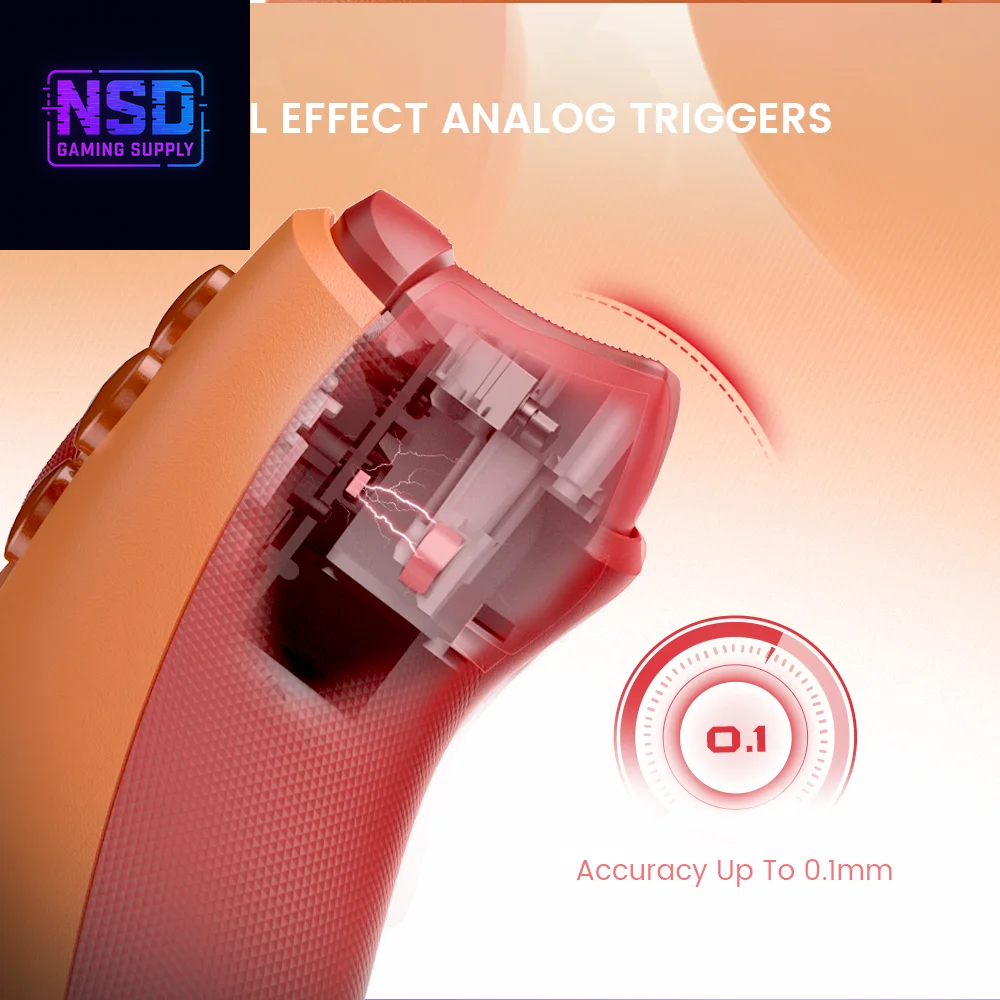 G7 SE Wired Gamepad - Standard Controller for PC & Xbox, Magnetic, Laser Engraved, Blue Version with Hall