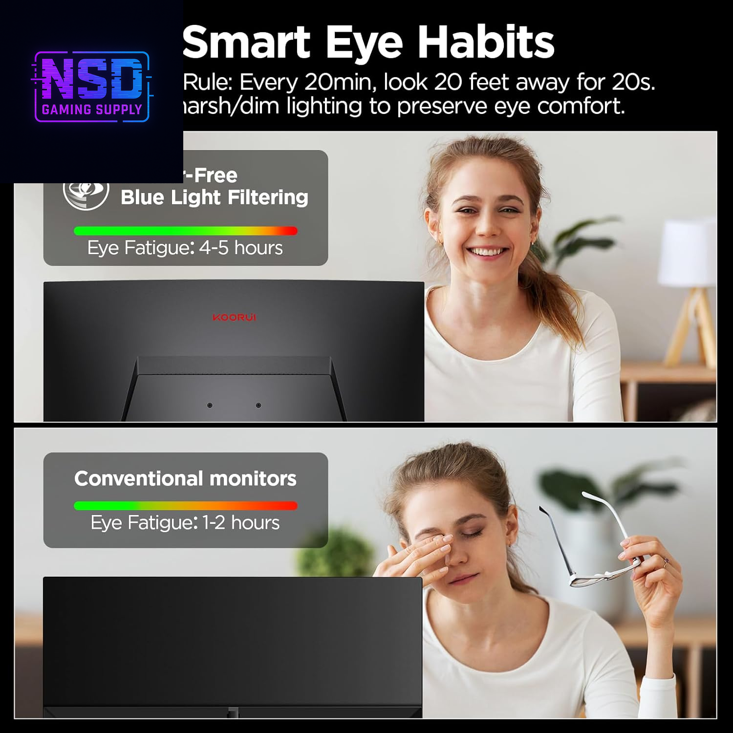 24 Inch Curved Gaming Monitor 180Hz FHD 1080P Computer Monitor, 1Ms 1500R Display, Adaptive Sync, Freesync Premium, HDMI 2.0X2 & DP 1.2, VESA, Tilt, 24E6CA