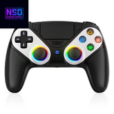 Controller for PS5/PC Gamepads,Gaming Handle Hall Effect Triggers,Game Controllers RGB Turbo Vibration Touch Programmable Button
