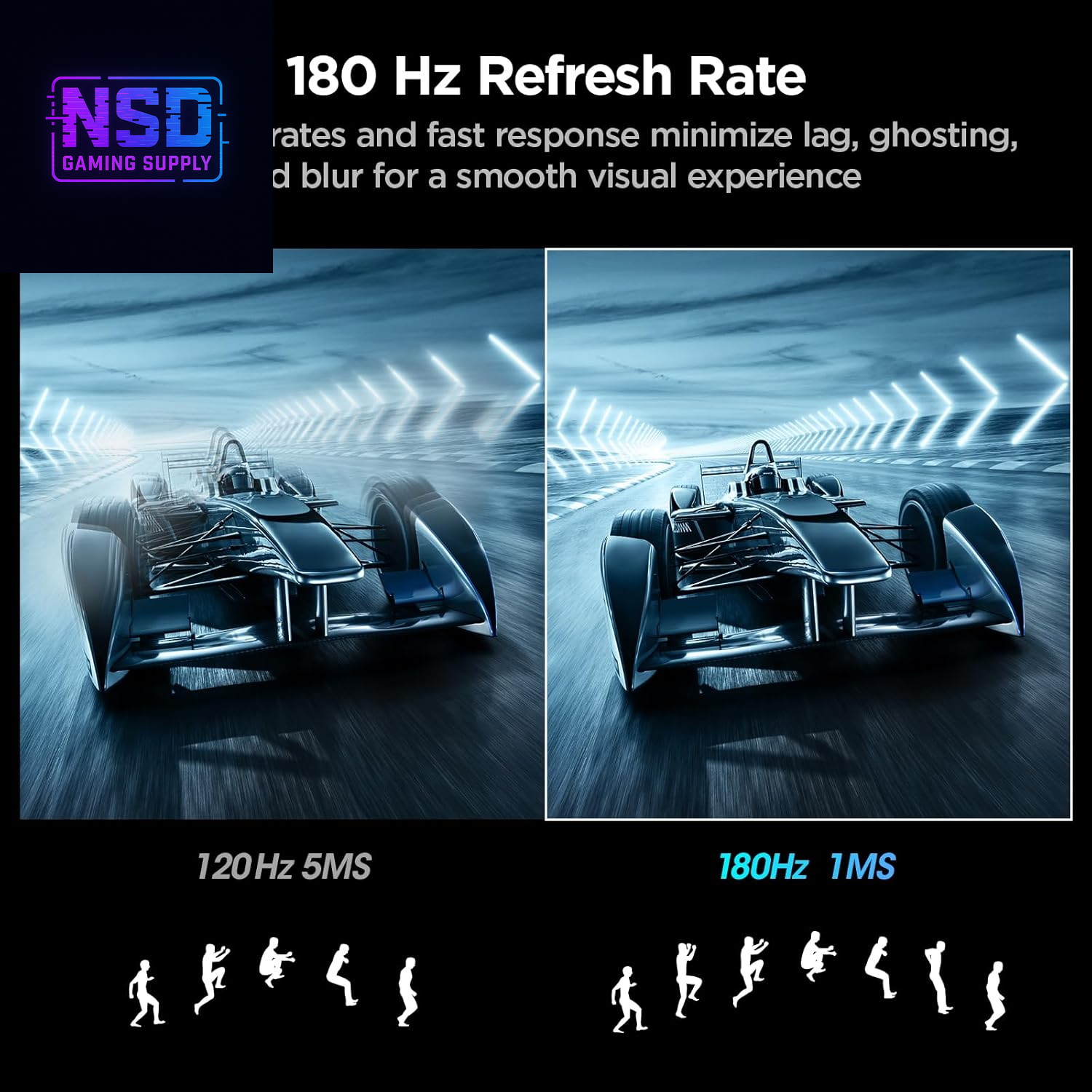 24 Inch Curved Gaming Monitor 180Hz FHD 1080P Computer Monitor, 1Ms 1500R Display, Adaptive Sync, Freesync Premium, HDMI 2.0X2 & DP 1.2, VESA, Tilt, 24E6CA