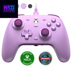 G7 SE Wired Controller for Xbox Series X|S, Xbox One & Windows 10/11, Plug and Play Gaming Gamepad with Hall Effect Joysticks/Hall Trigger, 3.5Mm Audio Jack - Purple