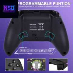 Xbox Controller Wireless for Xbox One/Xbox Series X/S/One & PC,ALPS Joysticks & Hall Triggers 2.4G Gaming Controller