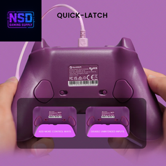 G7 SE Wired Controller for Xbox Series X|S, Xbox One & Windows 10/11, Plug and Play Gaming Gamepad with Hall Effect Joysticks/Hall Trigger, 3.5Mm Audio Jack - Purple