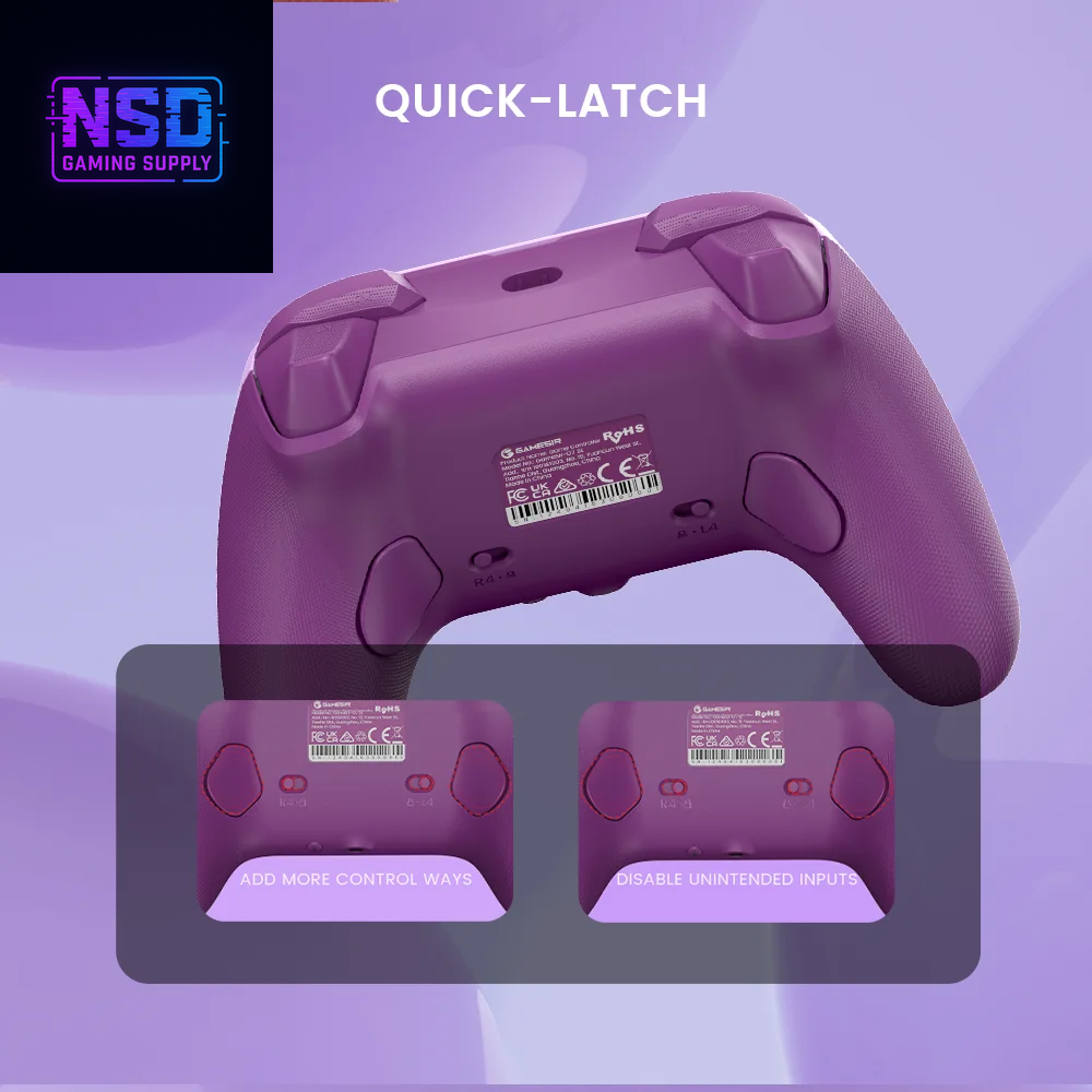 G7 SE Wired Gamepad - Standard Controller for PC & Xbox, Magnetic, Laser Engraved, Blue Version with Hall