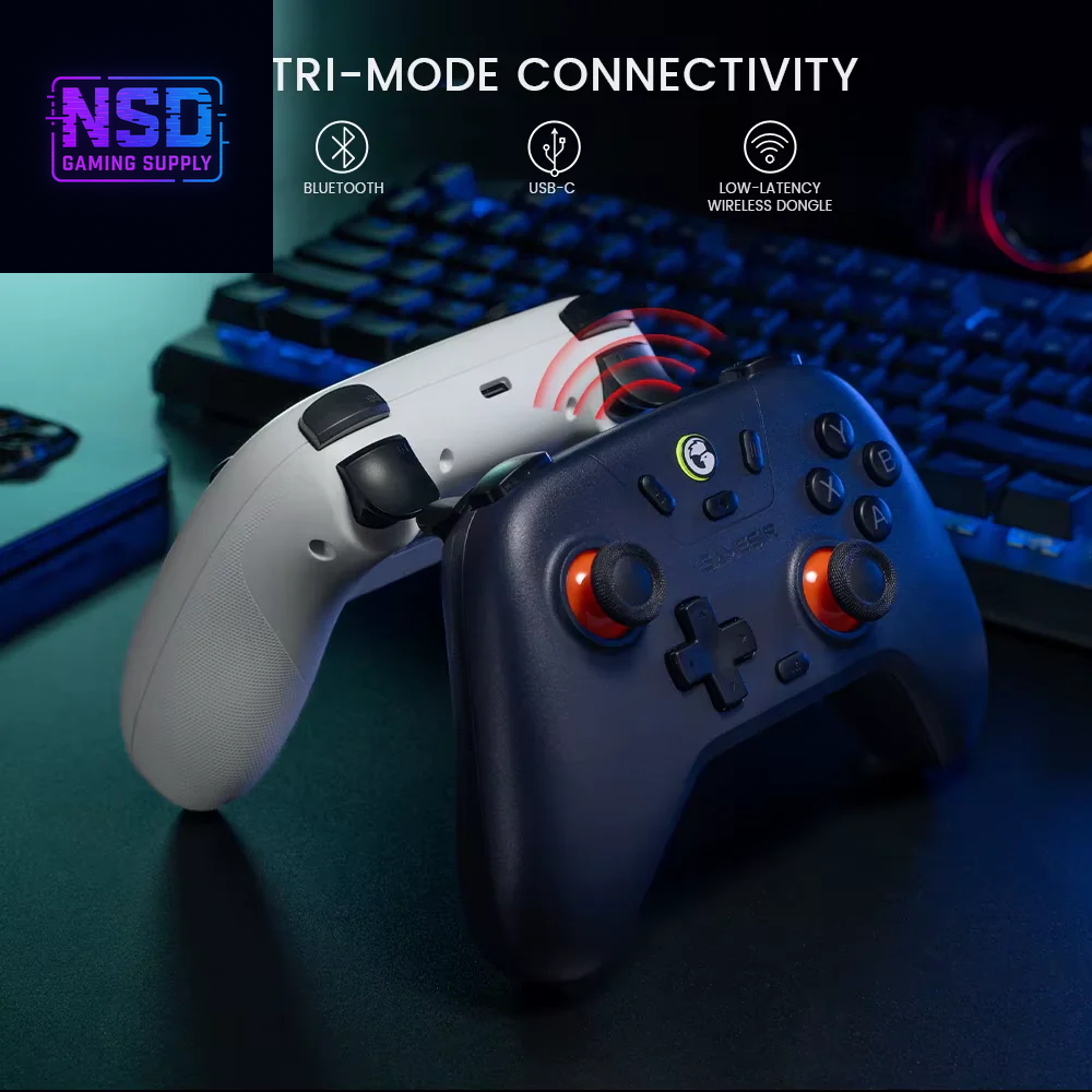 Gamesir T4 Nova Lite Wireless Gamepad Game Controller for Switch, Android, IOS, PC & Steam Games Hall Effect Stick