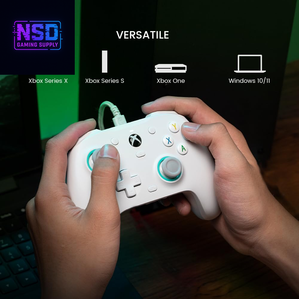 G7 SE Wired Controller for Xbox Series X|S, Xbox One & Windows 10/11, Plug and Play Gaming Gamepad with Hall Effect Joysticks/Hall Trigger, 3.5Mm Audio Jack