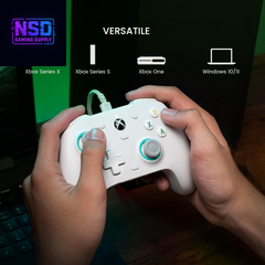 G7 SE Wired Controller for Xbox Series X|S, Xbox One & Windows 10/11, Plug and Play Gaming Gamepad with Hall Effect Joysticks/Hall Trigger, 3.5Mm Audio Jack