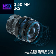 Pro X SE Wired Gaming Headset – Detachable Microphone, 7.1 Surround Sound, 50mm Drivers, Memory Foam Ear Pads, USB DAC – Black