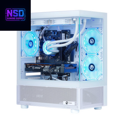 Gaming PC AMD Ryzen 7 5700X NVIDIA RTX 5060 Ti 32GB RAM 1TB SSD Wifi PC Gaming White