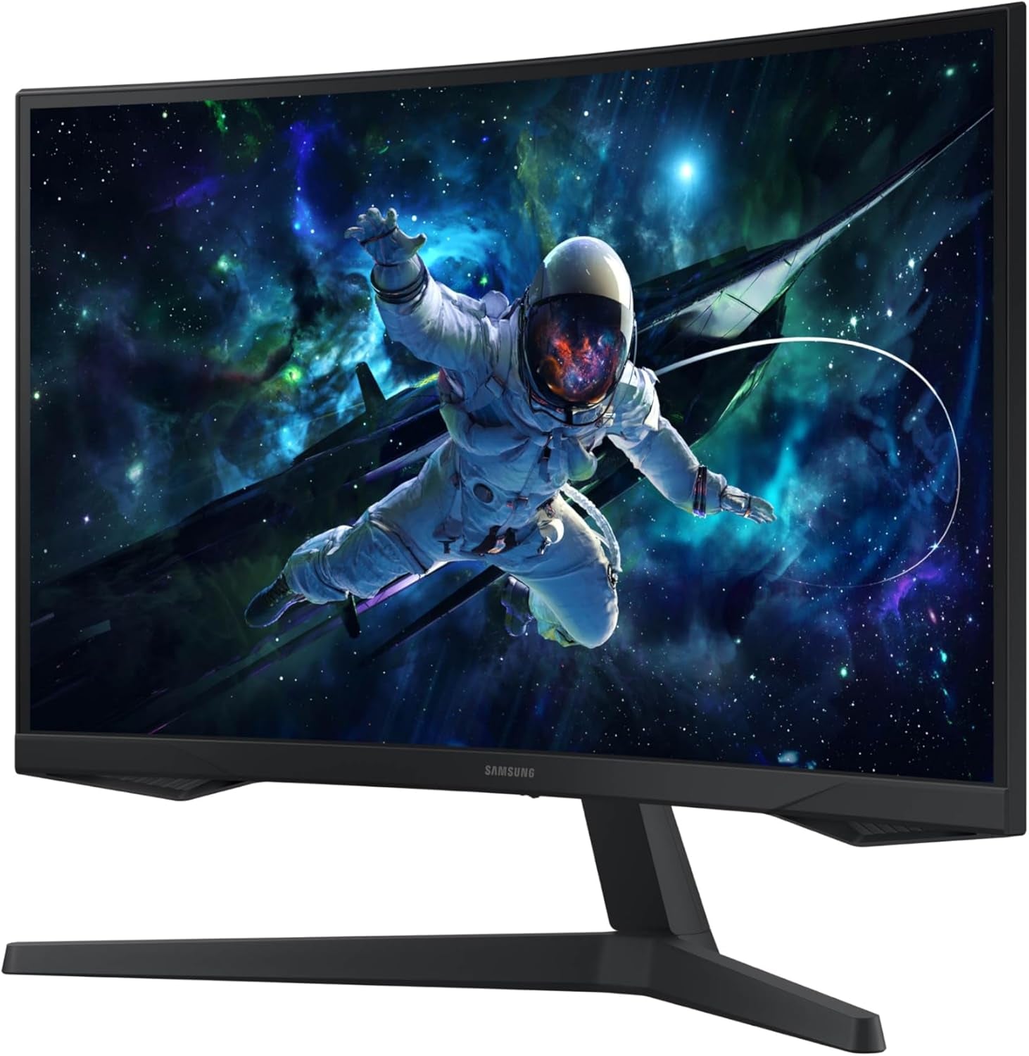 32" Odyssey G55C Series QHD 1000R Curved Gaming Monitor, 1Ms(Mprt), HDR10, 165Hz, AMD Radeon Freesync, Eye Care, Glare Free, Sharp Resolution LS32CG550ENXZA
