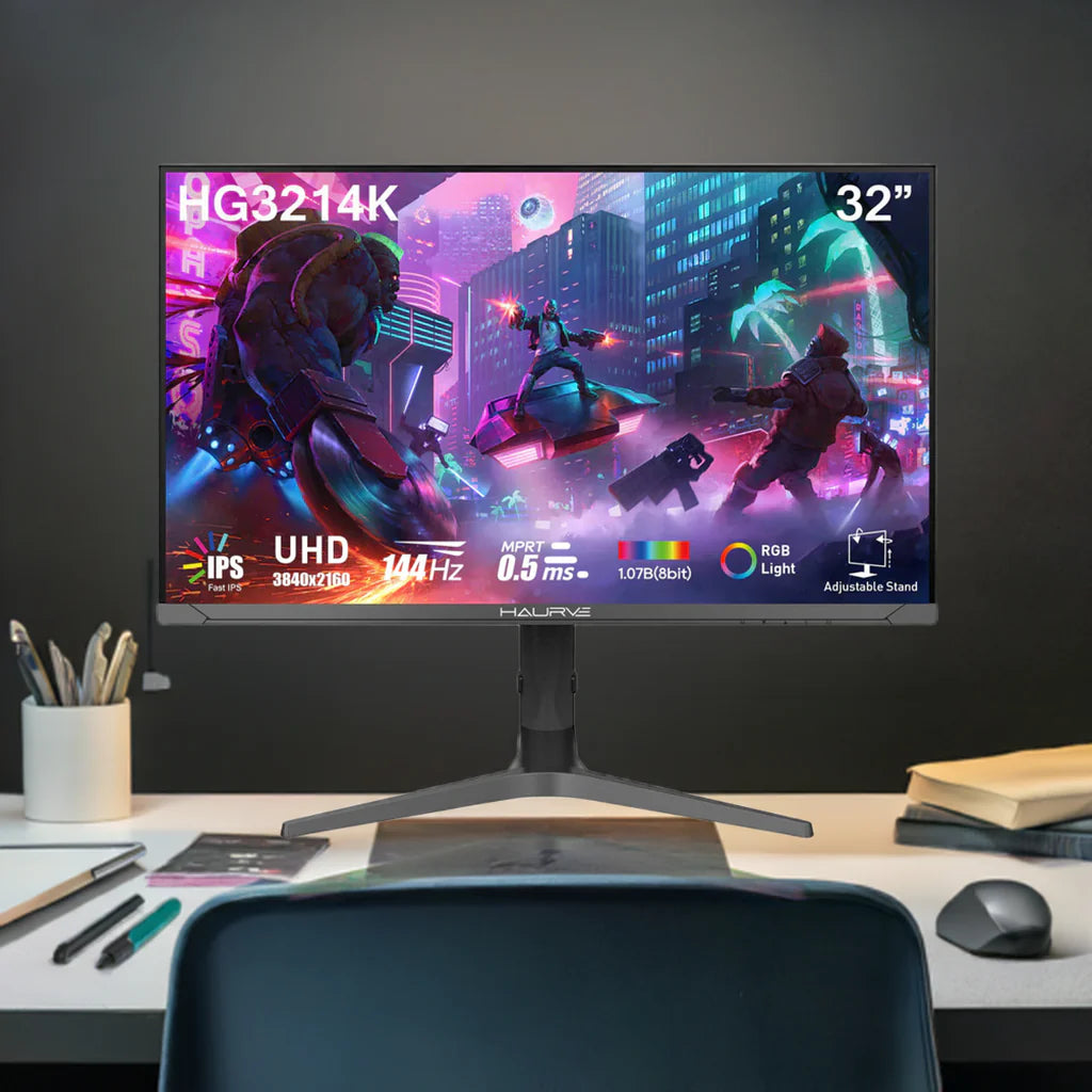 32” UHD 4K 144Hz Gaming Monitor (HG3214K)