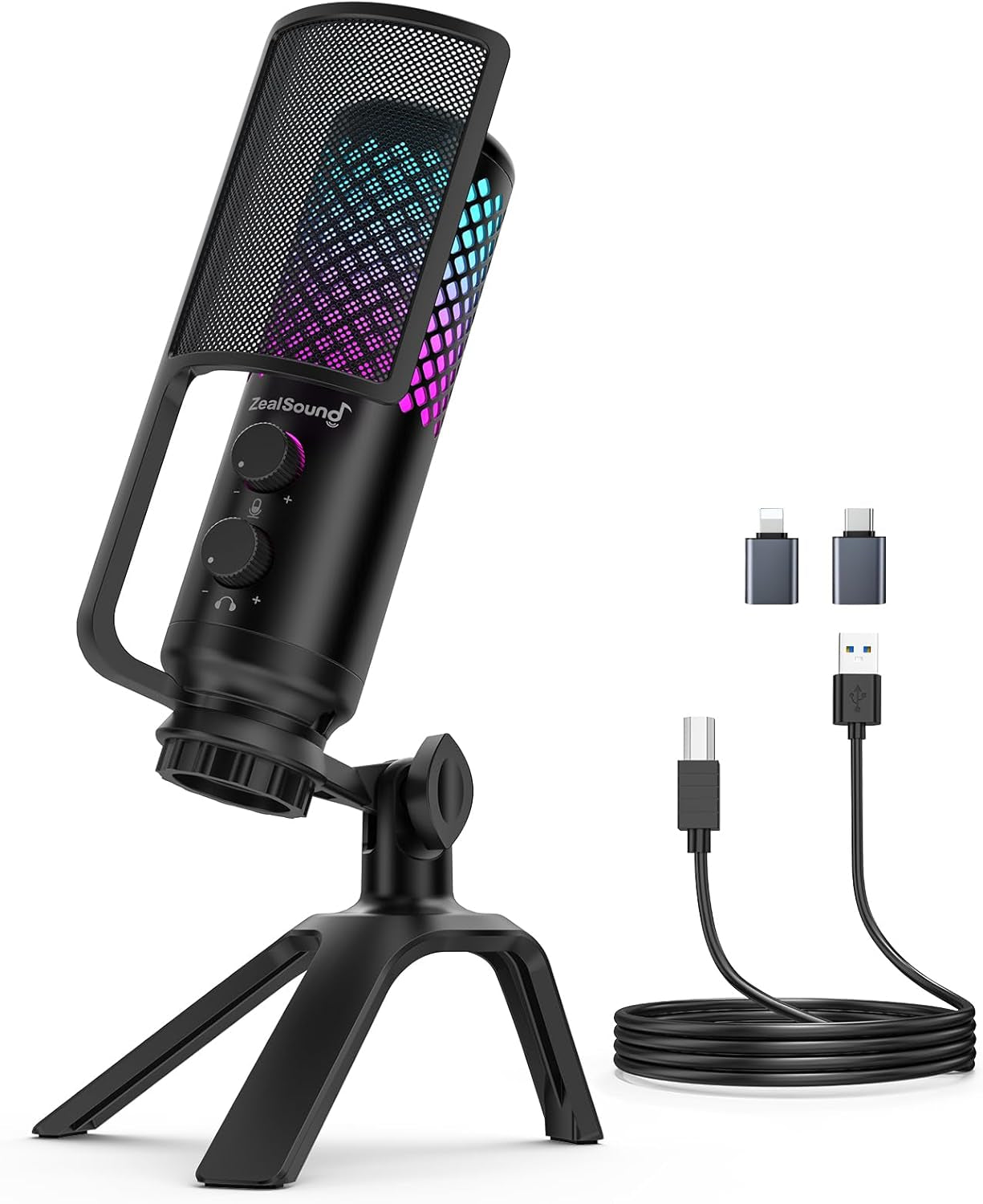Podcast Microphone for Pc/Mac/Iphone/Phone.