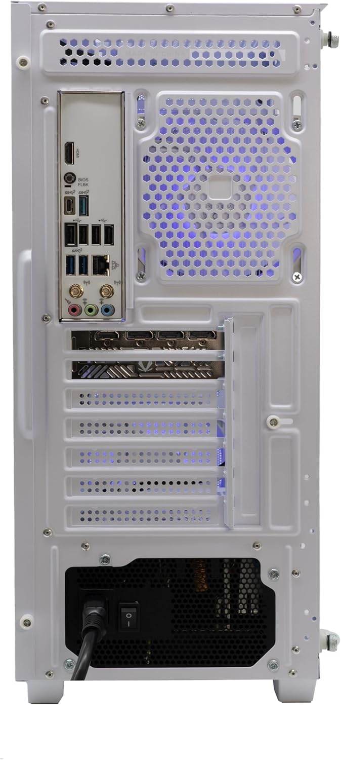Gaming Desktop PC, Ryzen 7 8700F, RTX 5060 Ti, 32GB DDR5 RAM, 1TB NVMe SSD