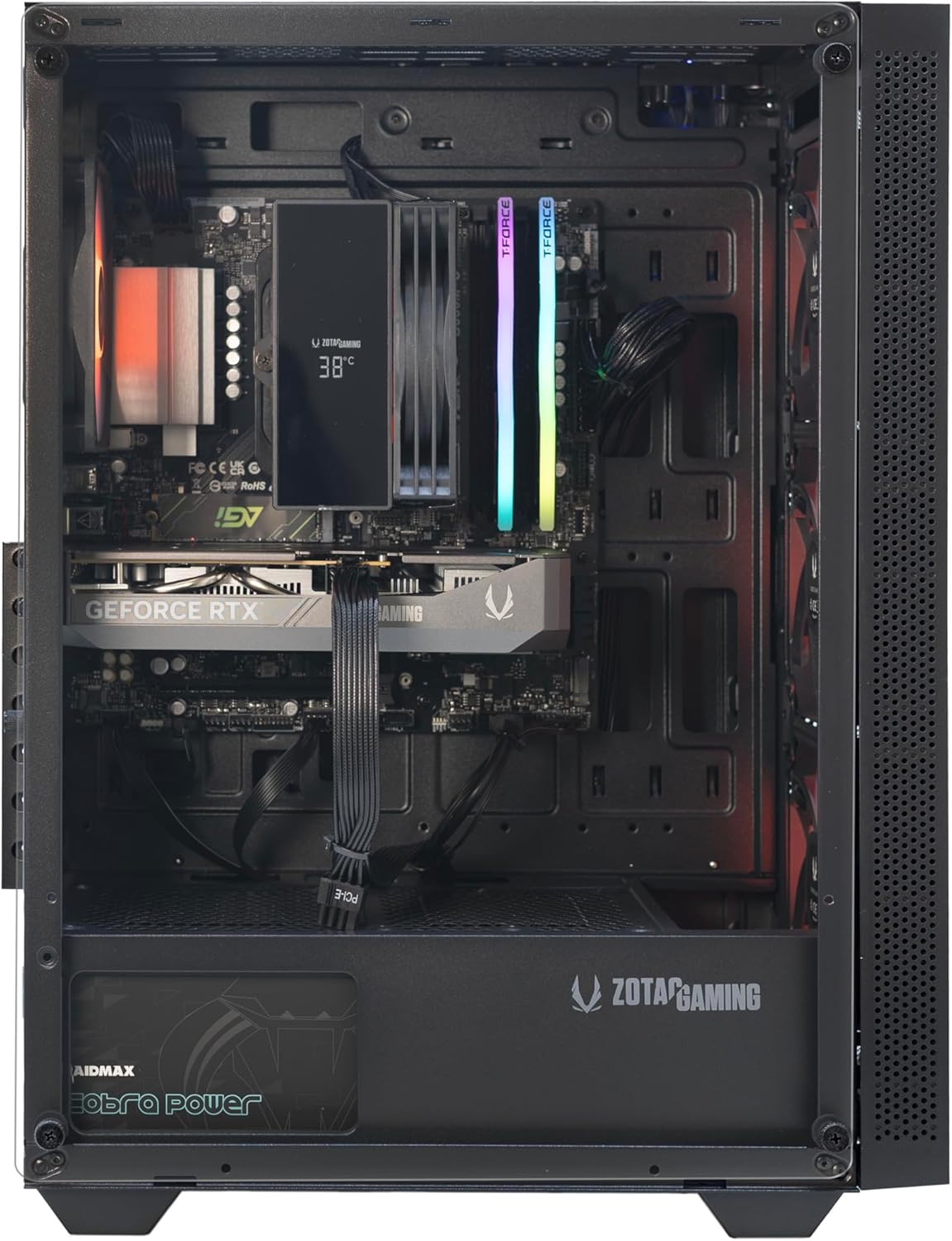 Gaming Desktop PC, Ryzen 7 8700F, RTX 5060 Ti, 32GB DDR5 RAM, 1TB NVMe SSD