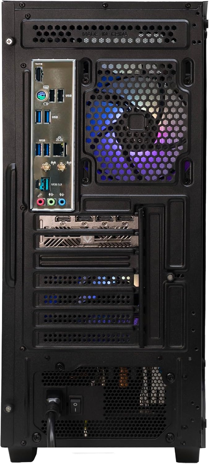 Gaming Desktop PC, Ryzen 7 8700F, RTX 5060 Ti, 32GB DDR5 RAM, 1TB NVMe SSD