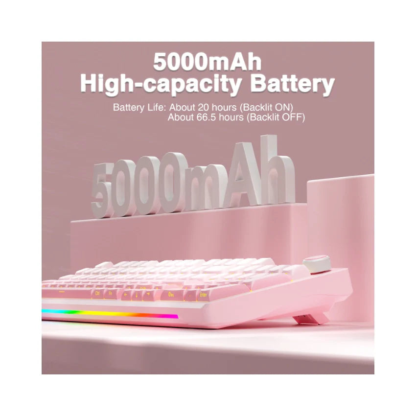 AULA S98 Pro Mechanical Keyboard with Knob& LCD Screen