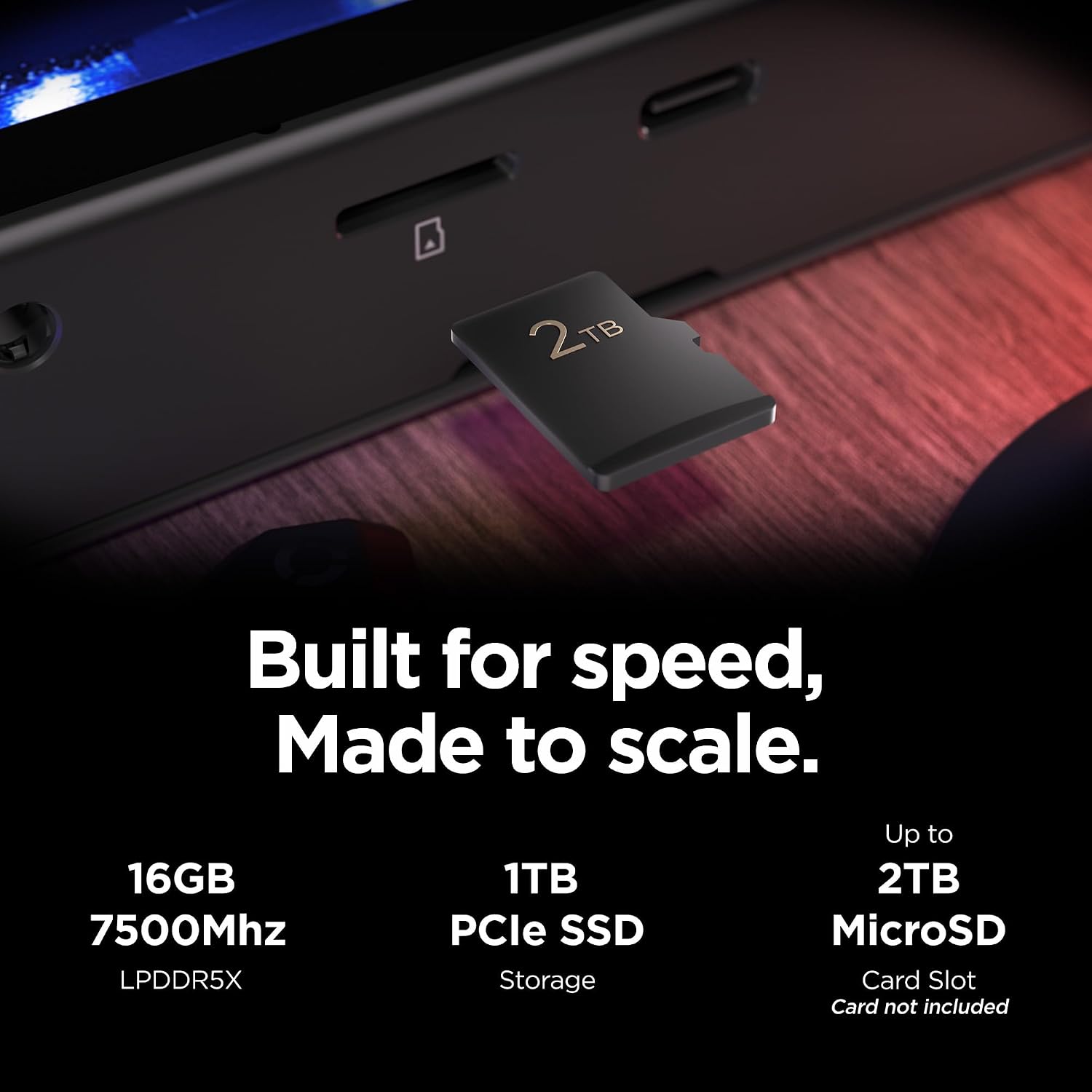 Lenovo Legion Go 2 Handheld Gaming PC, Ryzen Z2, 16GB RAM, 1TB SSD, 8.8" OLED 144Hz Display
