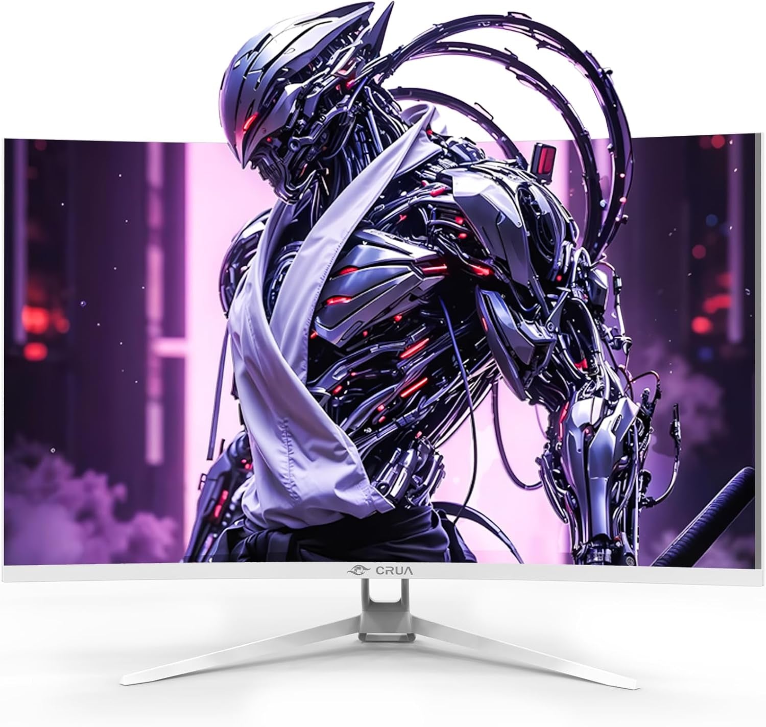 32" 4K UHD 160Hz Curved Gaming Monitor, 1500R, AMD Freesync, White | 3840X2160 VA, 120%Srgb, Built-In Speakers, HDMI 2.1/DP 1.4 and 75X75Mm Wall Mount for Gaming, Streaming, Editing and Work