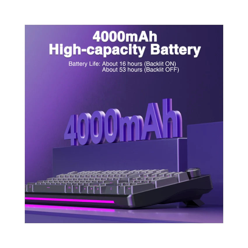 AULA S98 Pro Mechanical Keyboard with Knob& LCD Screen