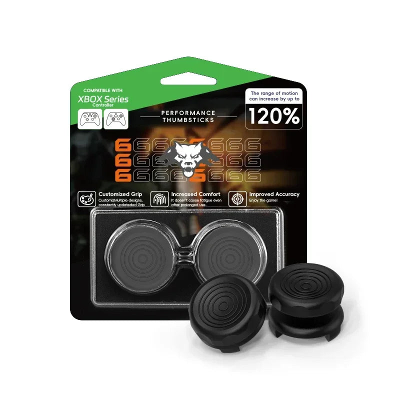 High-Rise Galaxy Thumb Grip Caps for PS4 Controller / for Xbox One Controller Analog Stick Joystick Cover FPS Gaming