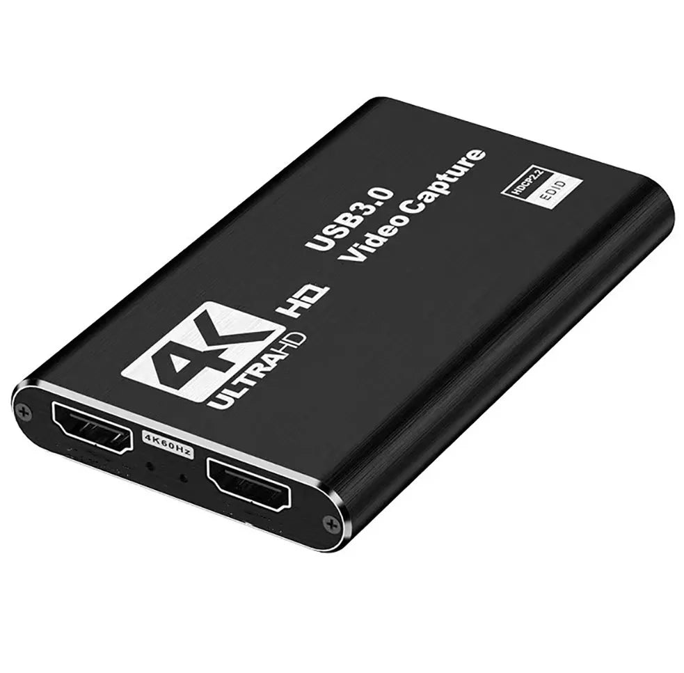 4K HD Video Capture Card – 1080p 60fps USB 3.0 for Streaming and Recording