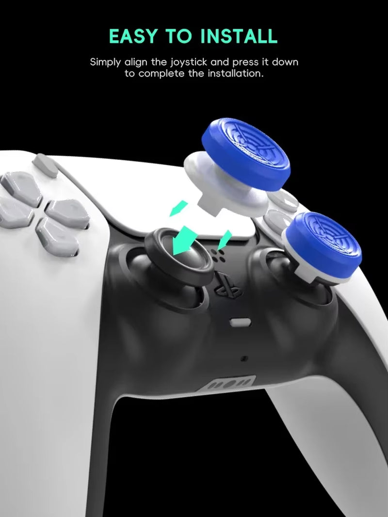 High Rise FPS Thumb Grips for Gaming Controllers Ergonomic Analog Stick Caps Enhanced Grip Galaxy Game Accessories