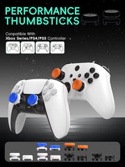 High Rise FPS Thumb Grips for Gaming Controllers Ergonomic Analog Stick Caps Enhanced Grip Galaxy Game Accessories