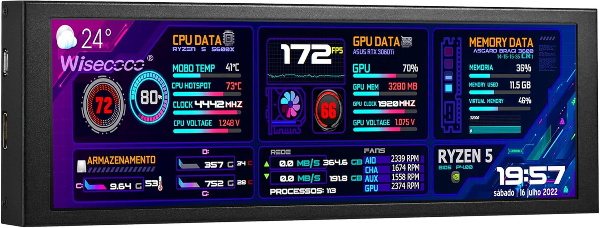 7.84 Inch Mini Monitor