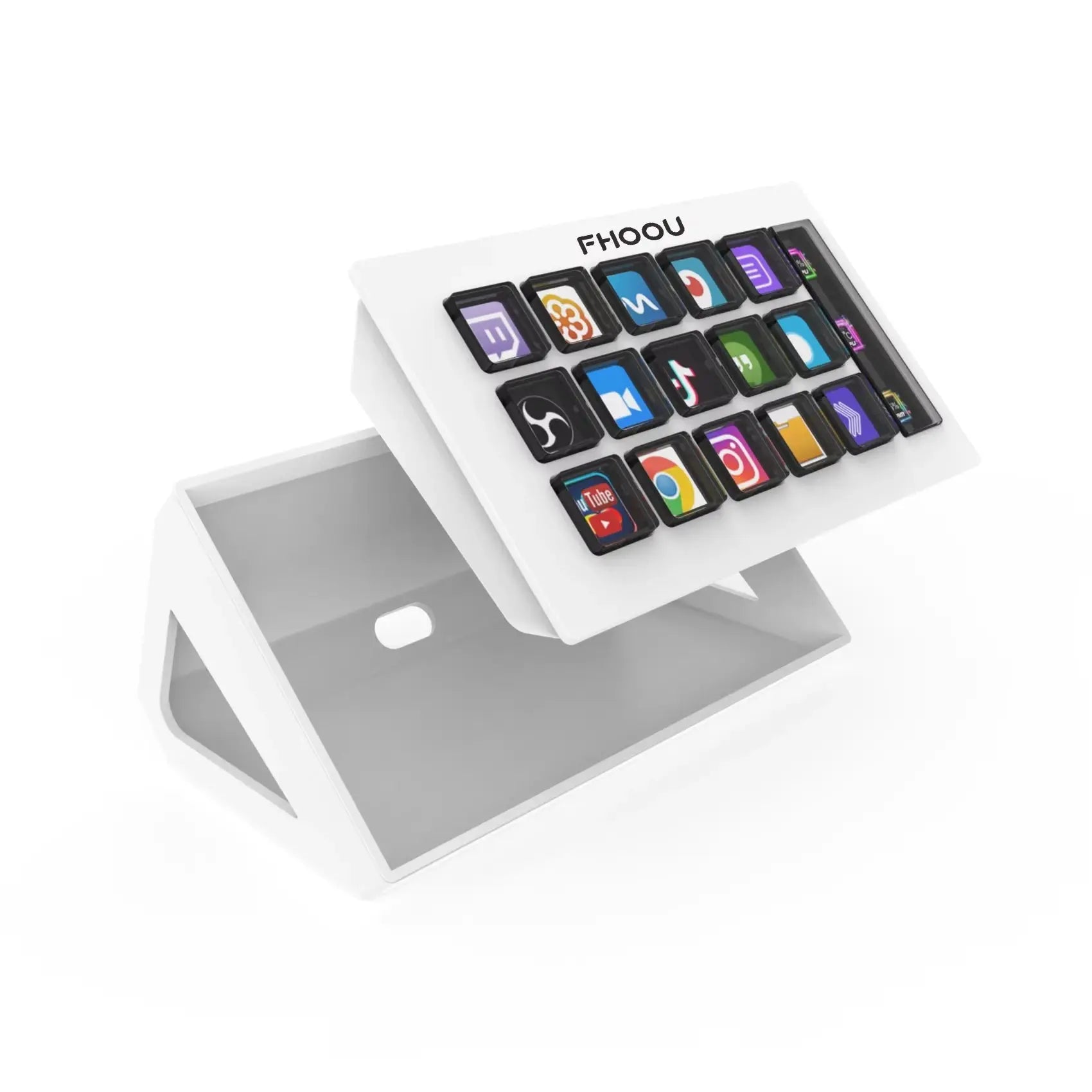Streamdeck Mini Visual Keyboard 15Keys Stream Deck LCD Button Live Content Creation Controller Custom Button for Win/Macos Gifts