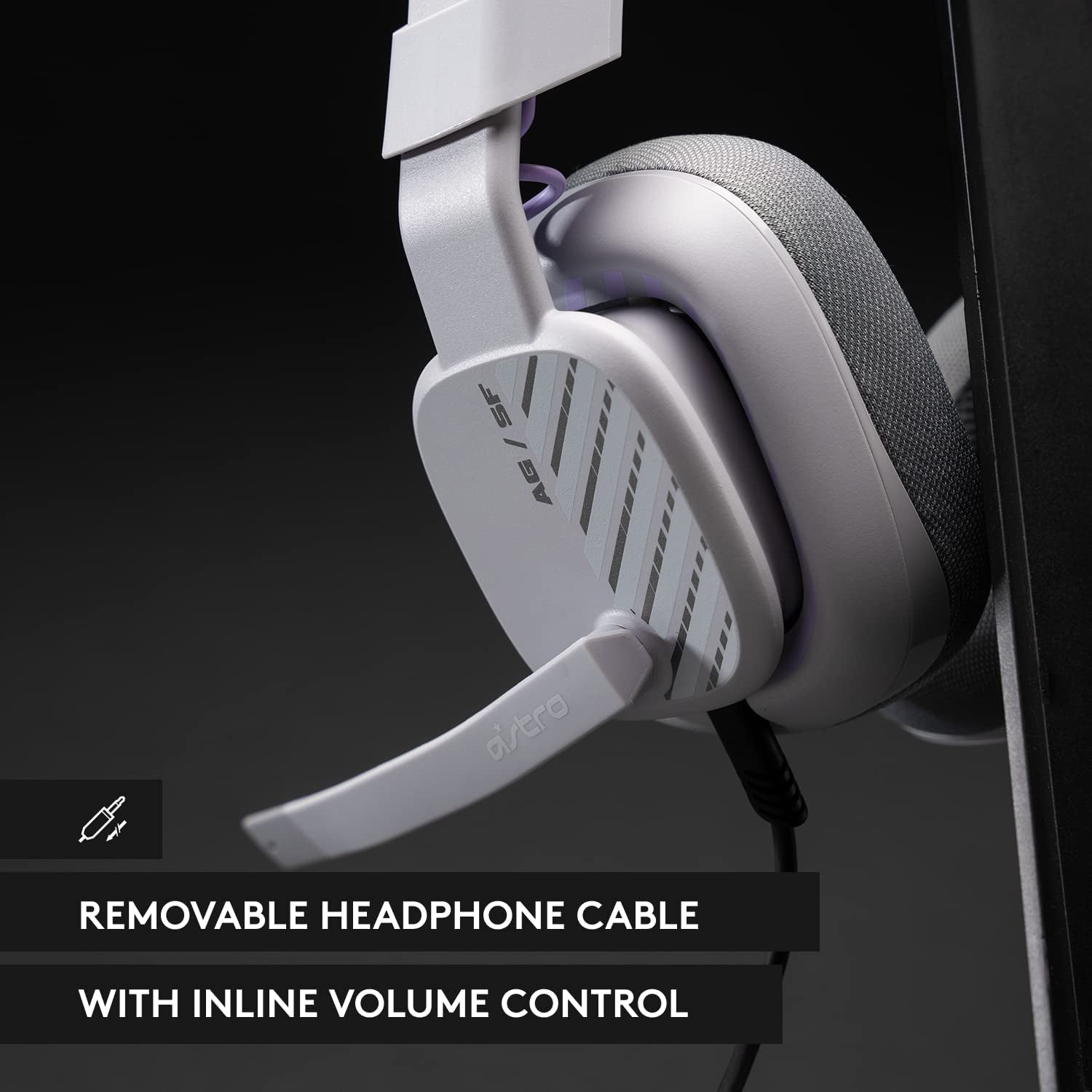 Logitech G Astro A10 Gen 2 Wired Gaming Headset, Cross-Platform Over-Ear Headphones with Flip-To-Mute Mic and 3.5mm Jack