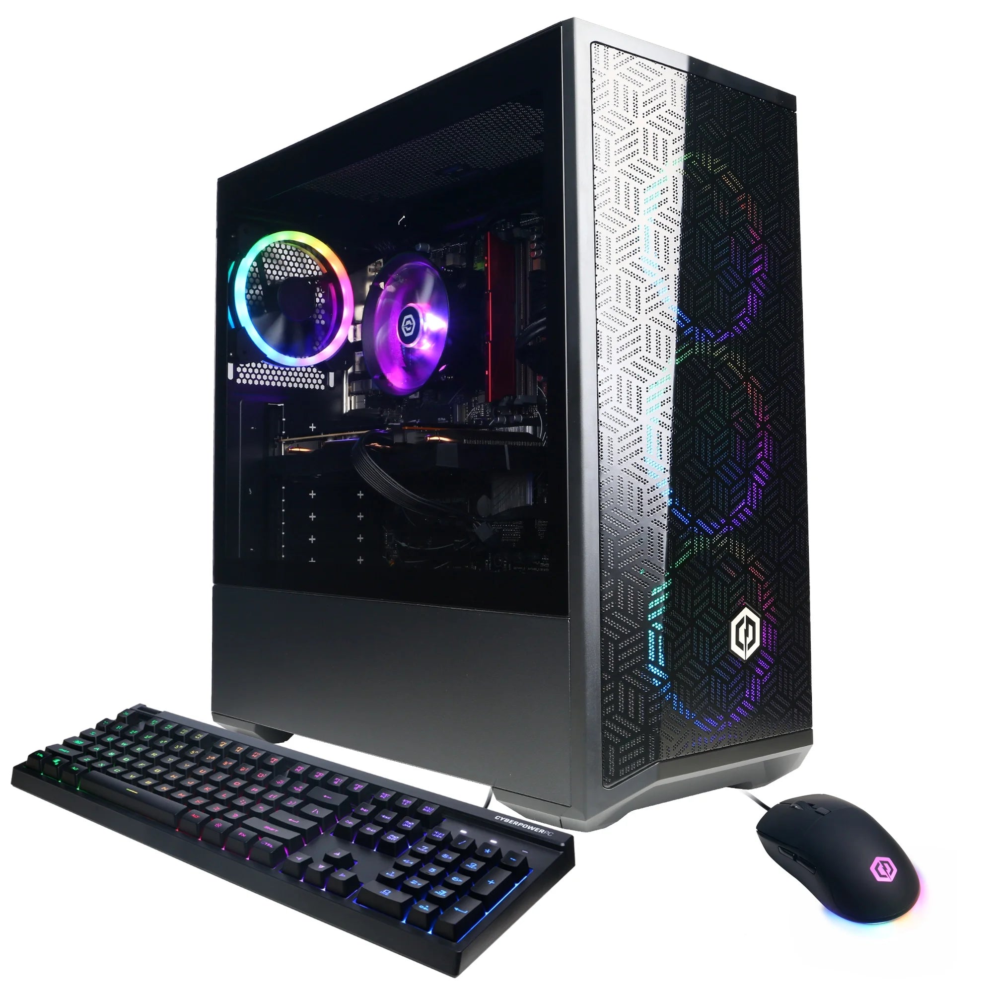 CyberPowerPC Gamer Master Gaming Desktop, AMD Ryzen 5 7600, Radeon RX 7600 8GB, 16GB DDR5 RAM, 1TB NVMe SSD, High-Performance Gaming PC
