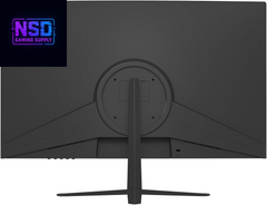 24 Inch 200Hz/180Hz Curved Gaming Monitor, FHD 1080P Frameless Computer Monitors, Support AMD Freesync Low Motion Blur, Eye Care, Displayport, HDMI, Compatible Wall Mountable Installs-Black