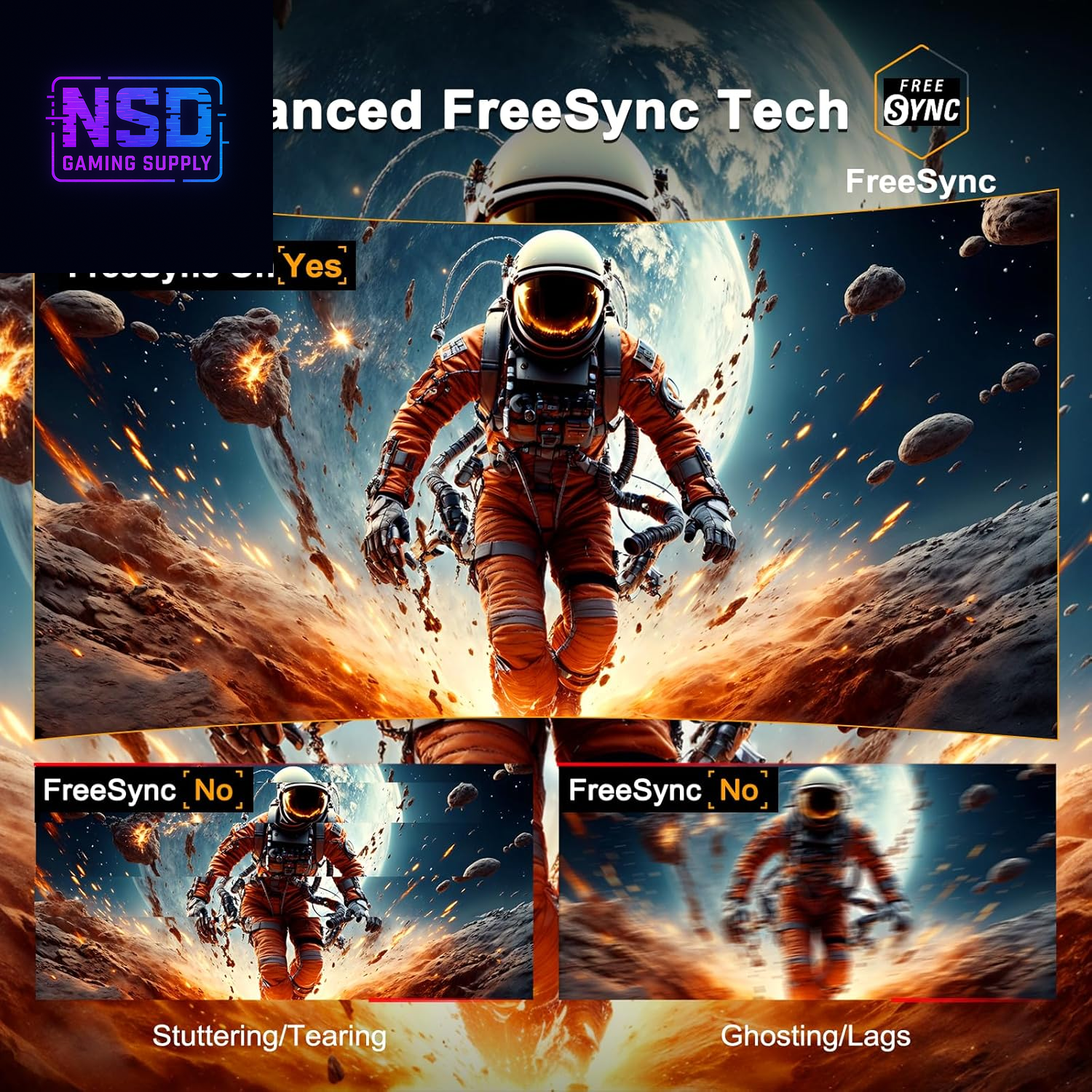 24‑inch Curved Gaming Monitor, 180 Hz, 1 ms MPRT, FHD, FreeSync, 130% sRGB, HDR, Built‑in speakers, HDMI + DP, VESA, metal stand, HDMI cable included