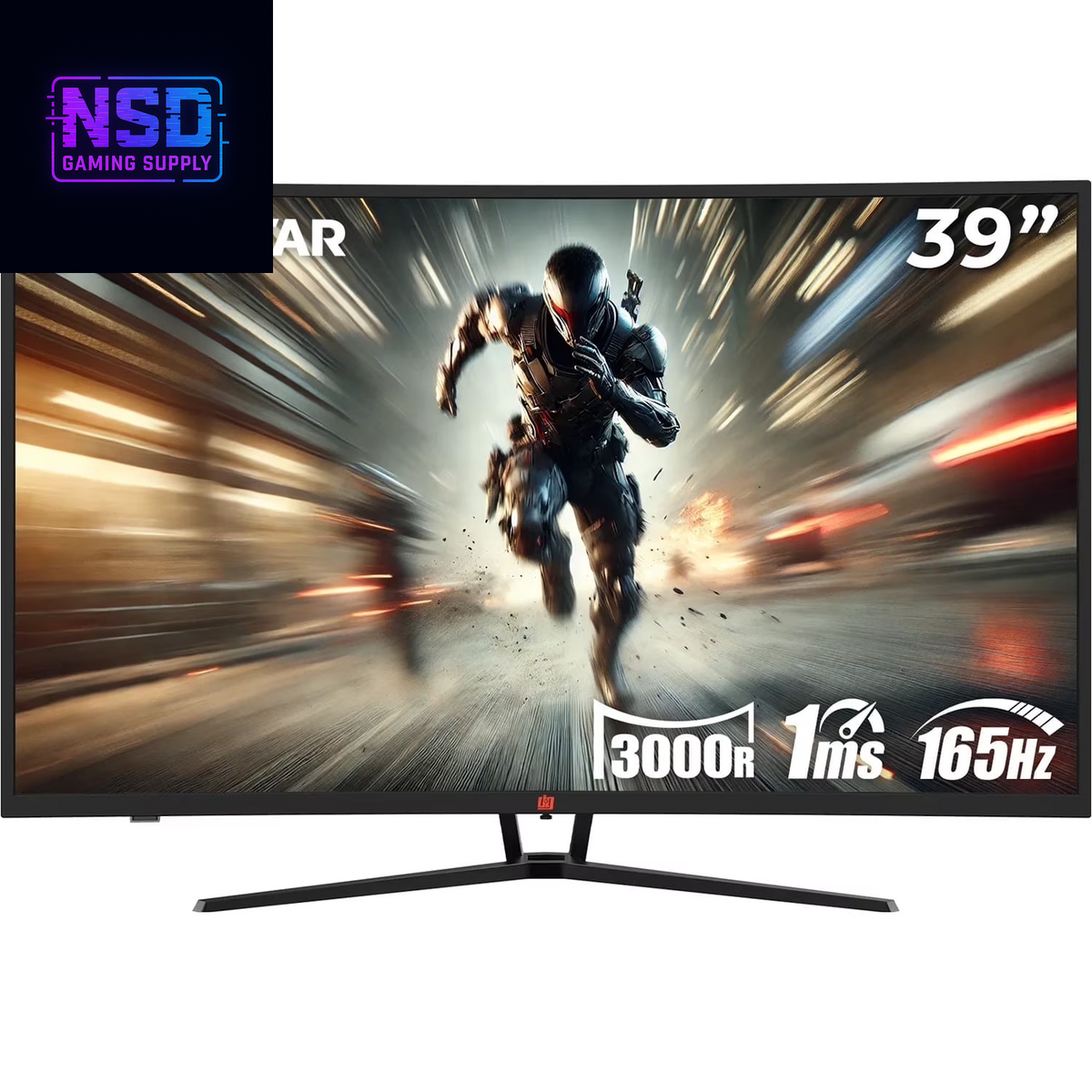 39" Curved Widescreen Gaming Monitor | 2560X1440 1Ms MPRT 165 Hz | 16:9 HDR400 4000:1