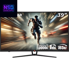 39" Curved Widescreen Gaming Monitor | 2560X1440 1Ms MPRT 165 Hz | 16:9 HDR400 4000:1