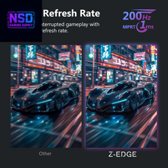 27 Inch 200Hz Curved Gaming Monitor, FHD 1080P VA Display, 1Ms MPRT, AMD Freesync, HDR Support, VESA Mount Compatible