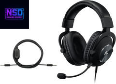 Pro X SE Wired Gaming Headset – Detachable Microphone, 7.1 Surround Sound, 50mm Drivers, Memory Foam Ear Pads, USB DAC – Black