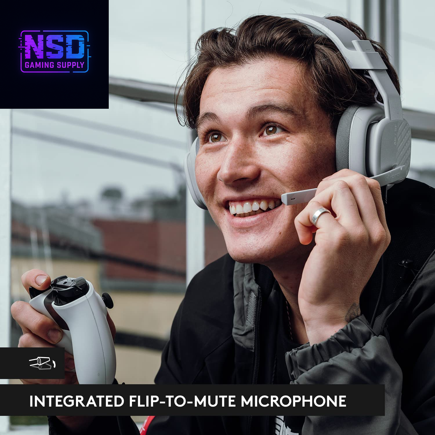 Logitech G Astro A10 Gen 2 Cross-Platform Wired Gaming Headset for Playstation 5/4, Xbox S|X, Nintendo Switch, PC: 3.5Mm Headphone Jack, 32Mm Drivers, Flip-To-Mute Mic, Over-Ear - Grey