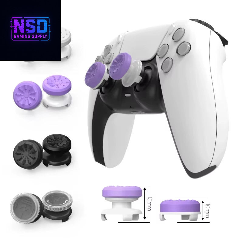 Freek Galaxy Thumb Grip Caps for Playstation PS4 PS5 FPS High-Rise Analog Stick Grips Covers for Xbox Series S/X Controller
