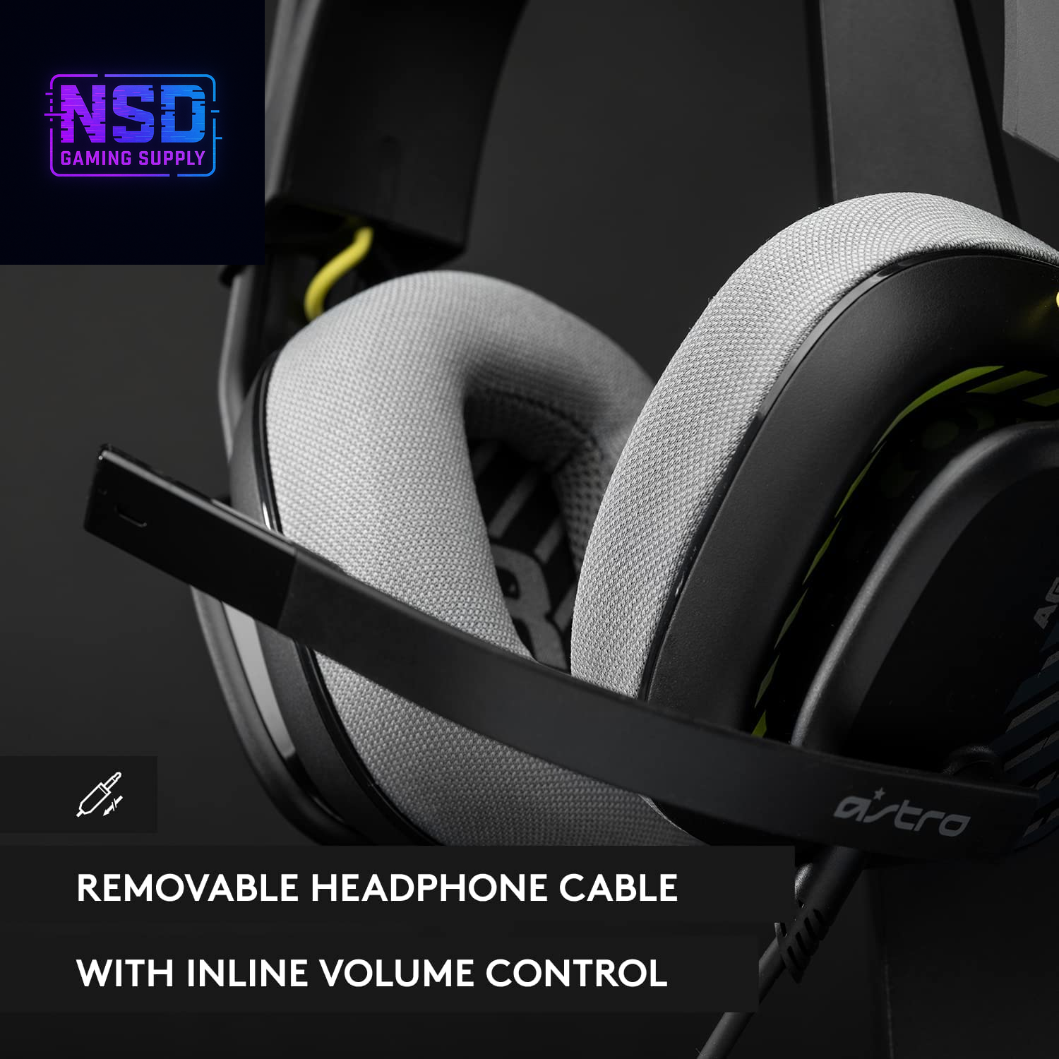 Logitech G Astro A10 Gen 2 Cross-Platform Wired Gaming Headset for Playstation 5/4, Xbox S|X, Nintendo Switch, PC: 3.5Mm Headphone Jack, 32Mm Drivers, Flip-To-Mute Mic, Over-Ear - Black/Xbox Edition