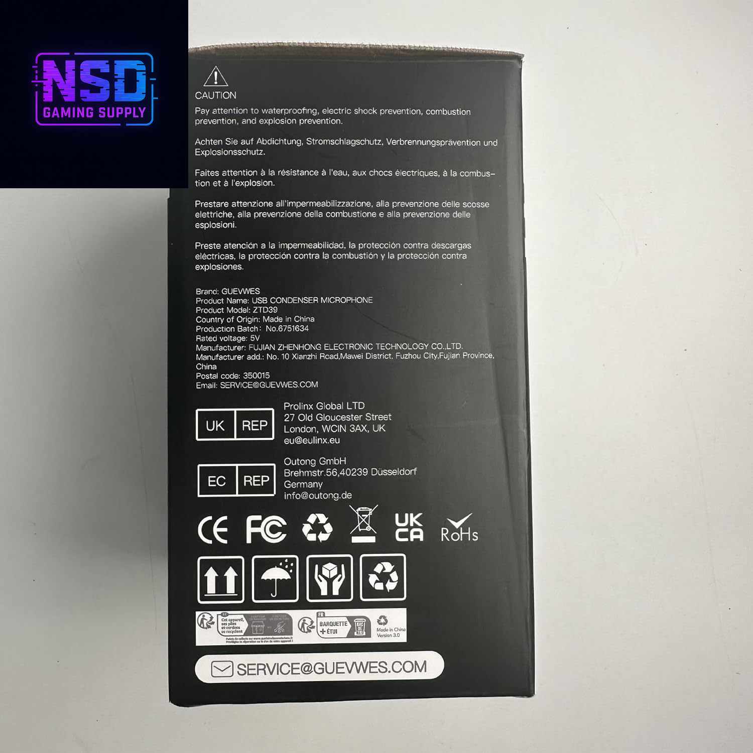 ZTD39 RGB USB Gaming Microphone – Condenser Mic with Noise Reduction, Real-Time Monitoring, Reverb Modes, Tap-to-Mute, and RGB Lighting – for PC, Laptop, PS5, Streaming, and Podcasts